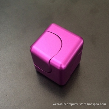 Relieve Pressure Fidget Toy Metal Finger Fidget Spinner Fidget Magic Cube Finger Spinner